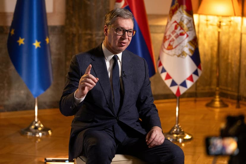 Vučić formally opposes Serbia's EU membership