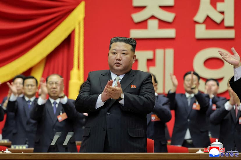 North Korean Leader Kim Jong Un Re-elected to Top Party Post