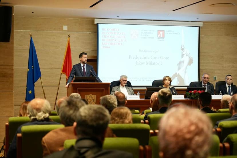 Montenegro President Milatović Emphasizes National Responsibility