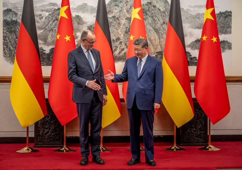 German Chancellor Seeks 'Reset' in Relations with China