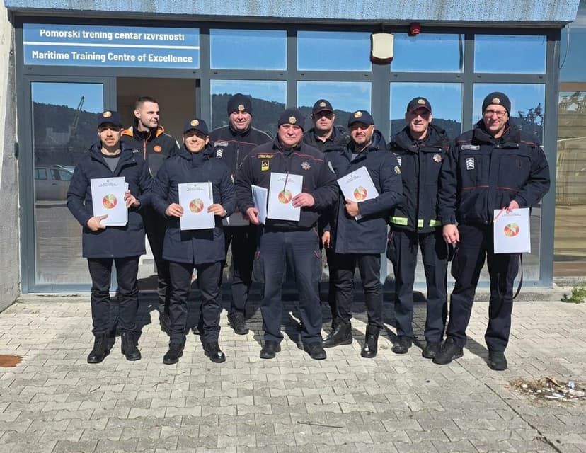 Montenegro Border Police Begin Specialized Maritime Security Training with Italian Guardia di Finanza