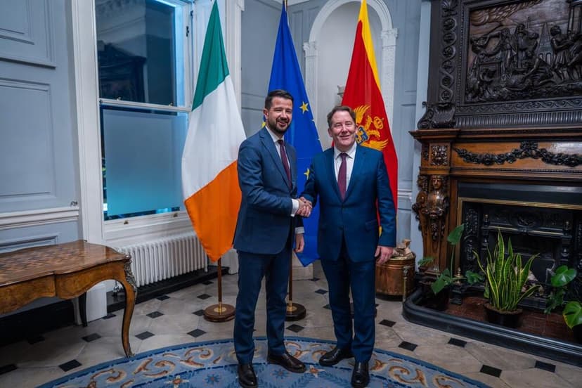 Montenegro and Ireland Discuss Direct Air Links and Air Traffic Agreement