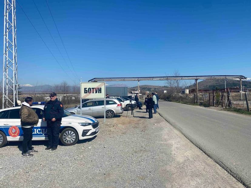 Botunjani residents protest construction, demand demarcation between Podgorica and Zeta