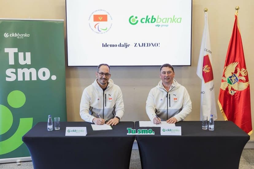 Montenegrin Paralympic Committee and CKB Continue Partnership